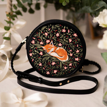 Sleepy Fox Circle Bag, 3 of 8