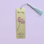 Personalised Birth Flower Bookmark, thumbnail 9 of 12