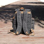 Waxed Canvas Backpack With Draw String, thumbnail 4 of 12