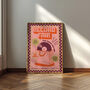 Record Fair Print | Vinyl Record Wall Art | Music Inspired Poster | Retro Mid Century Decor, thumbnail 6 of 9