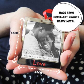 Valentine's Day Personalised Photo Love Frame, 2 of 2