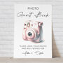 Instax Photo Guest Book Wedding Sign, thumbnail 3 of 6