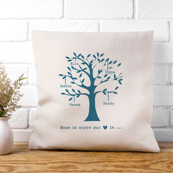 Personalised Family Tree Cushion Cover, 12 of 12