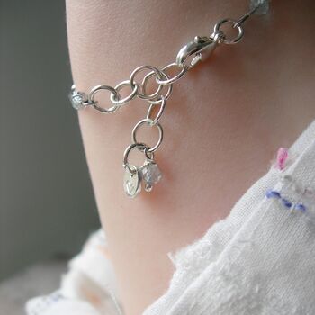 Topaz Sterling Silver Bracelet, 5 of 6