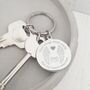 Engraved Circle Keyring Your Wings Were Ready, thumbnail 1 of 4