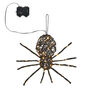 Light Up LED Black Rattan Spider Halloween Decoration, thumbnail 3 of 6