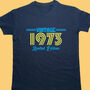 Personalised Adults Vintage Limited Edition T Shirt, thumbnail 1 of 7