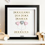 Welcome To The World Baby Girl Personalised Gift Frame, thumbnail 4 of 8