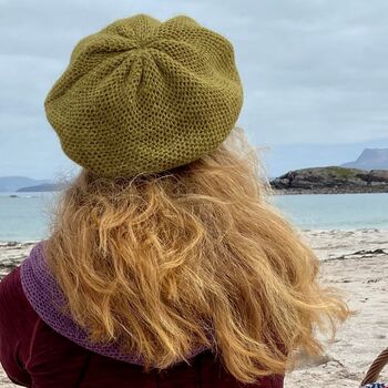 Slouchy Alpaca Beret, 3 of 12