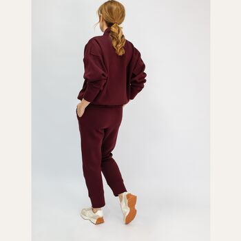 Margot Relaxed Cigarette Style Sweatpants, 4 of 7