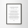 He's Not Perfect Personalised Poem Print, thumbnail 11 of 11