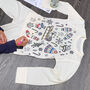 Let It Snow Colour In Top With Fabric Pens, thumbnail 1 of 4