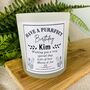 Cat Lovers Personalised Birthday Candle, thumbnail 3 of 11