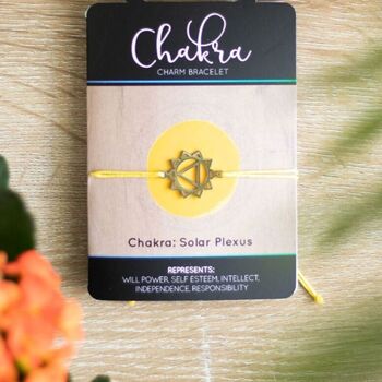 Solar Plexus Chakra Charm Bracelet, 3 of 3