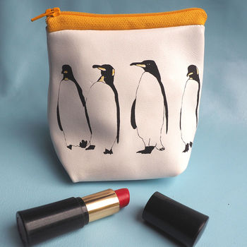 Penguins Soft Leather Purse, 5 of 7