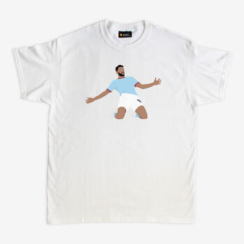 Rodri Man City Football T Shirt, 2 of 4