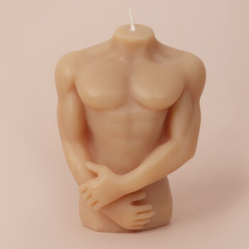 G Decor Male Torso And Crouching Female Candles, 5 of 7