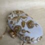 Off White Silk Oval Clutch Bag, thumbnail 10 of 10
