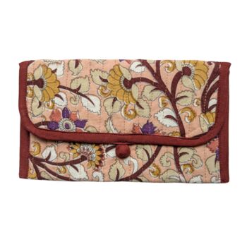 Colourful Handmade Quilted Block Printed Pouches, 3 of 6