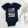 When I Grow Up I Want To Be Like… Personalised Babygrow, thumbnail 10 of 11