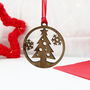 Cut Out Christmas Tree Ornament, thumbnail 5 of 8