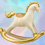 Rocking Horse Foil Balloon For Baby Shower Celebrations, thumbnail 1 of 5