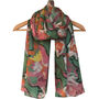 Large 'Abstract' Pure Silk Scarf, thumbnail 1 of 3