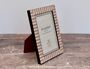 Natalini Pink And White Striped Photo Frame, thumbnail 1 of 4