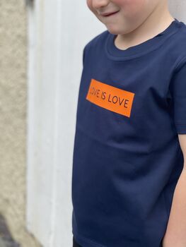 Kid's Love Is Love Lgbtq+ T Shirt, 4 of 9