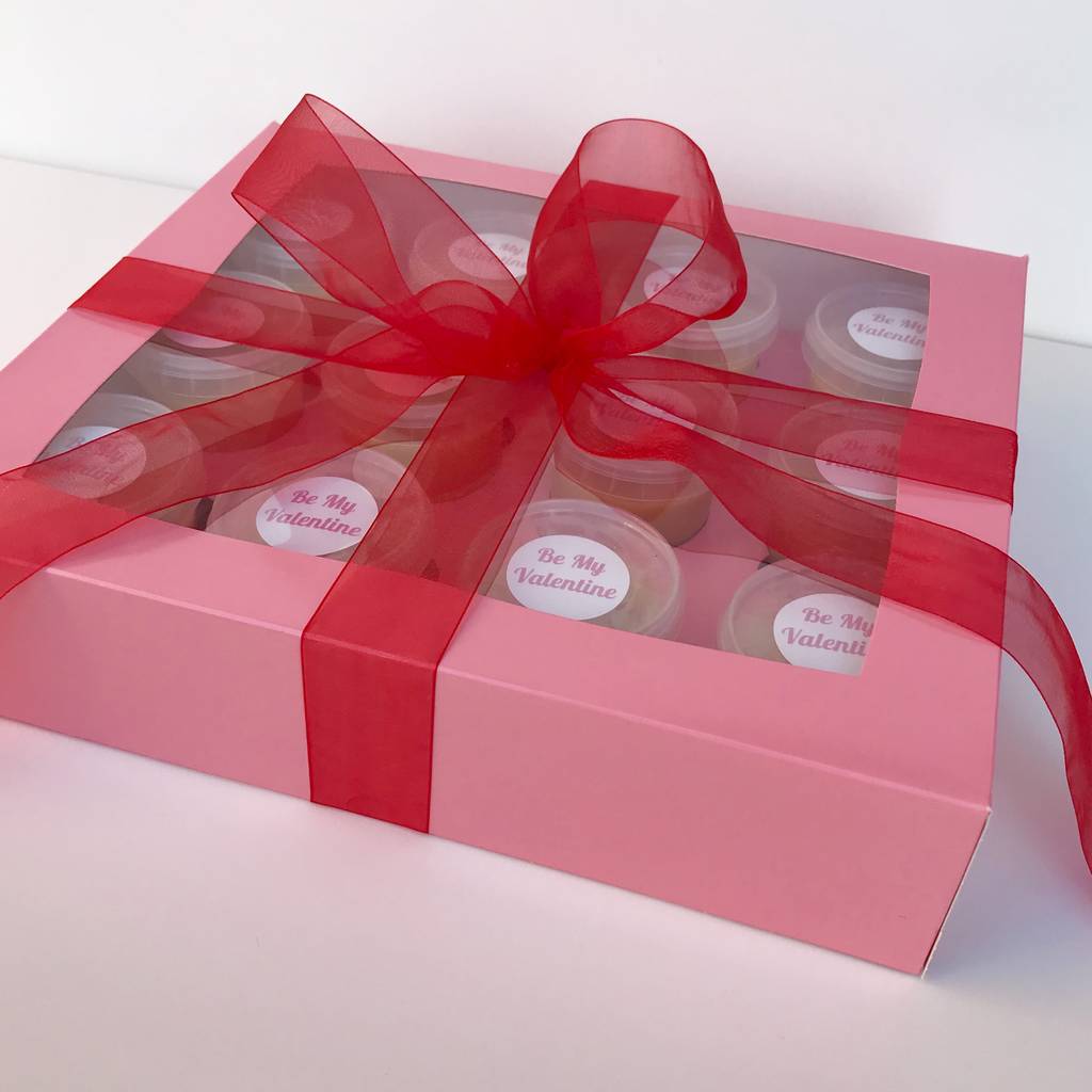 Valentine's Day Edible Cookie Dough Gift Box By Cookie Doe London