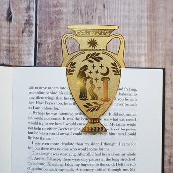 Greek Vase Brass Bookmark, 3 of 8