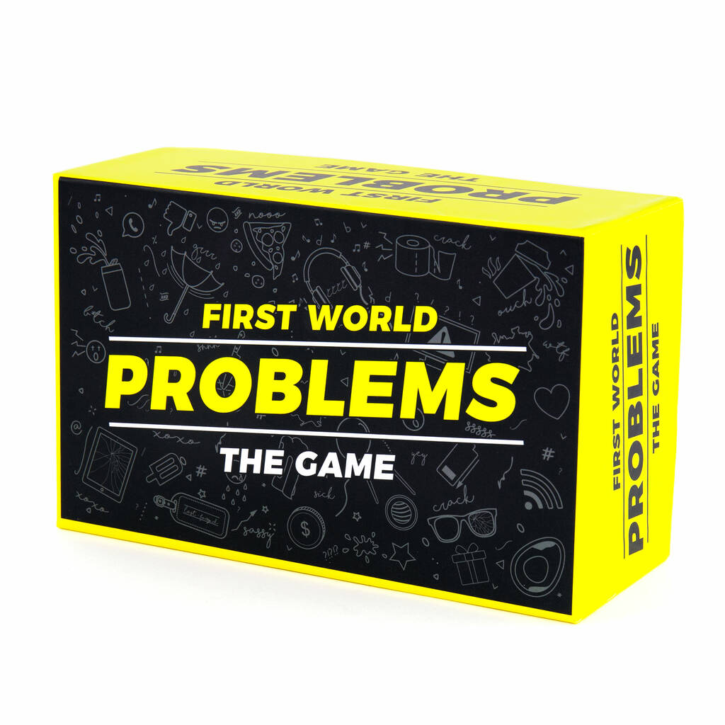 First World Problems The Game By Gift Republic