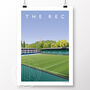 The Rec View From The East Stand Bath Rugby Poster, thumbnail 2 of 6