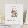 Personalised Christmas Card For Daughter And Son In Law, thumbnail 1 of 7