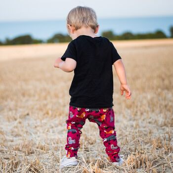 'Woodland' Print Baby And Toddler Leggings, 6 of 10