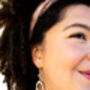 `Rebecca' Sustainable Hoop Earrings, thumbnail 7 of 12