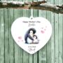 Personalised Mother's Day Penguin Decoration, thumbnail 1 of 2