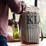 Personalised Willow Wine Carrier, thumbnail 1 of 3