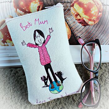 Best Mum In The World Glasses Case, Personalised, 2 of 12