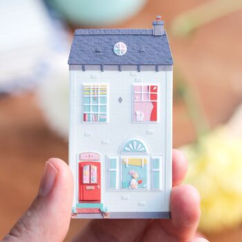 Personalised Miniature Paper House Portrait, 2 of 10
