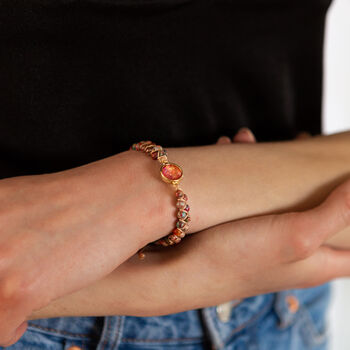 Natural Red, Green And Blue Jasper Stone Bracelets, 4 of 10