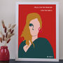 Personalised British Music Legends Artists Prints, thumbnail 6 of 8