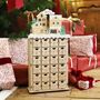 Personalised Fill Your Own Gingerbread Village Cutout Advent Calendar, thumbnail 1 of 7