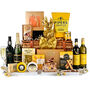 Christmas Star Food Hamper With Champagne, thumbnail 1 of 4