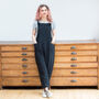 Slouchy Cotton Dungarees, thumbnail 5 of 5