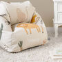 Personalised Kids Pre Filled Safari Beanbag Chair Set, thumbnail 6 of 8