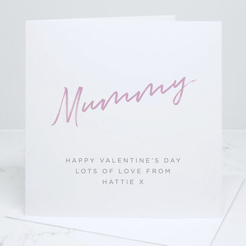 To My Mummy Valentine's Day Card, 3 of 6