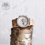 The White Cedar: Handmade Wood Vegan Wristwatch For Men, thumbnail 1 of 8