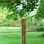 Wooden Bird Feeding Station | Personalise With Your Own Engraving, thumbnail 9 of 12