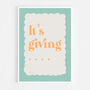 It's Giving… Print, thumbnail 8 of 8